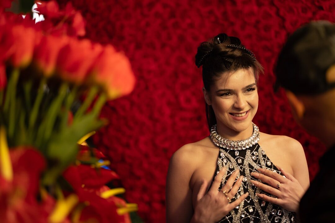red carpet evening gown